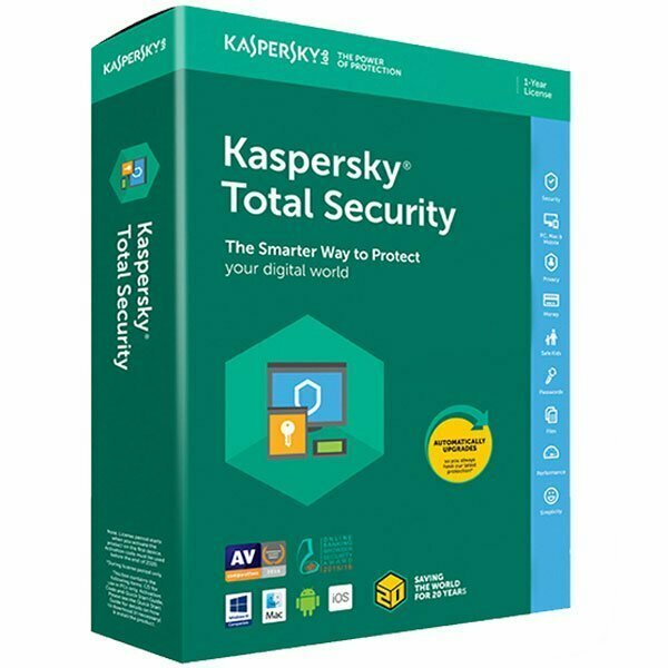 Kaspersky total security 2020 1 DEVICE 1 Year Key GLOBAL Email Delive 