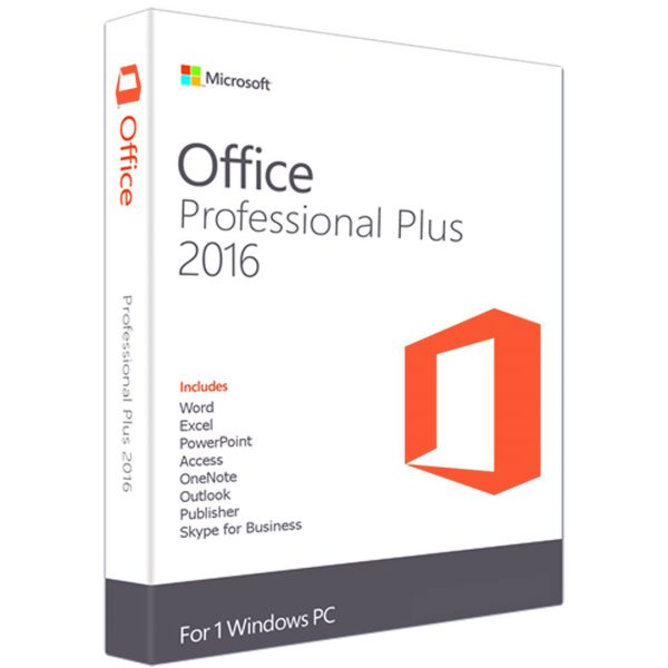Microsoft office professional plus 2016