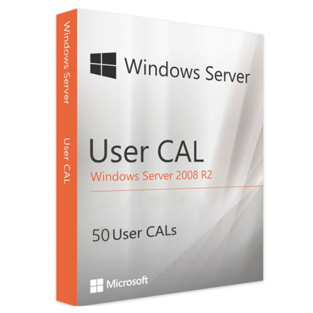 Windows Server 2008 Remote Desktop 50 User CAL