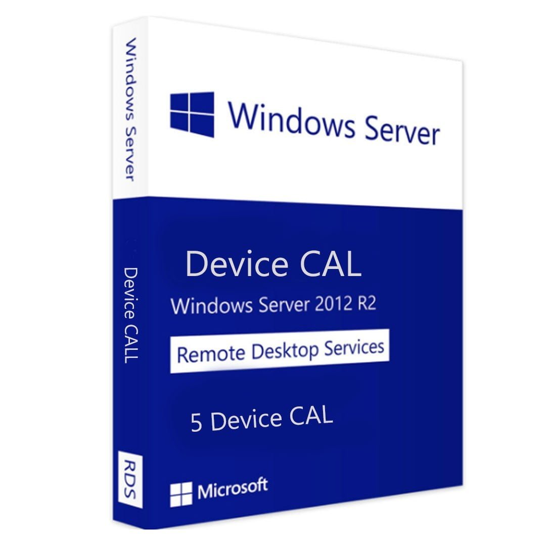 Windows-Server-2012-Remote-Desktop-Services-5-Device-Cal