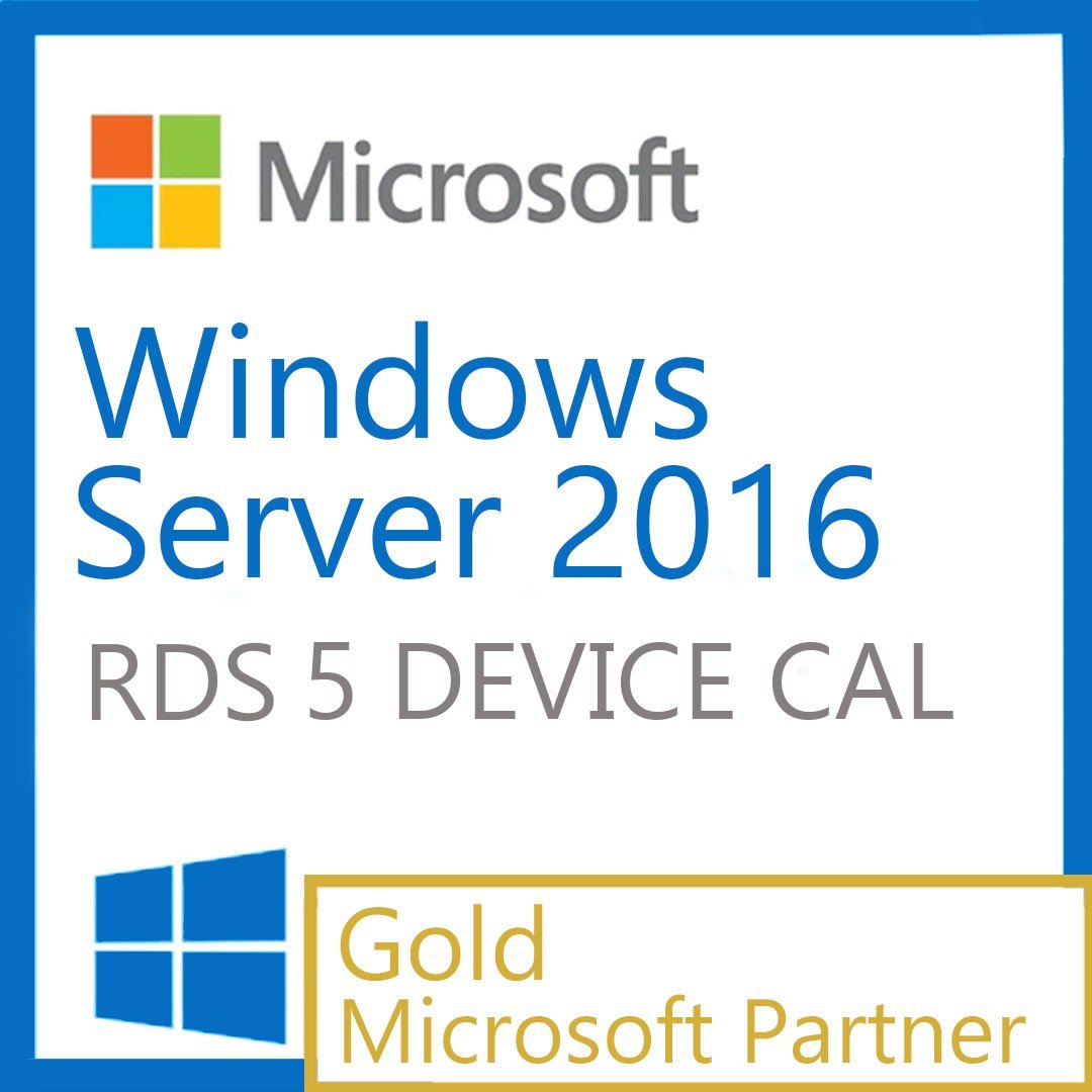 Windows Server 2016 Remote Desktop Services 5 Device Cal