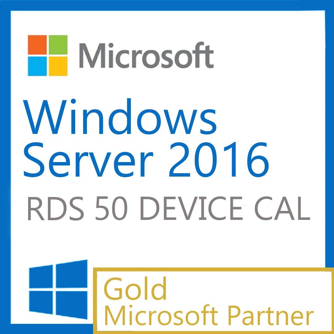 Windows server 2016 RDS 50 Device CALs
