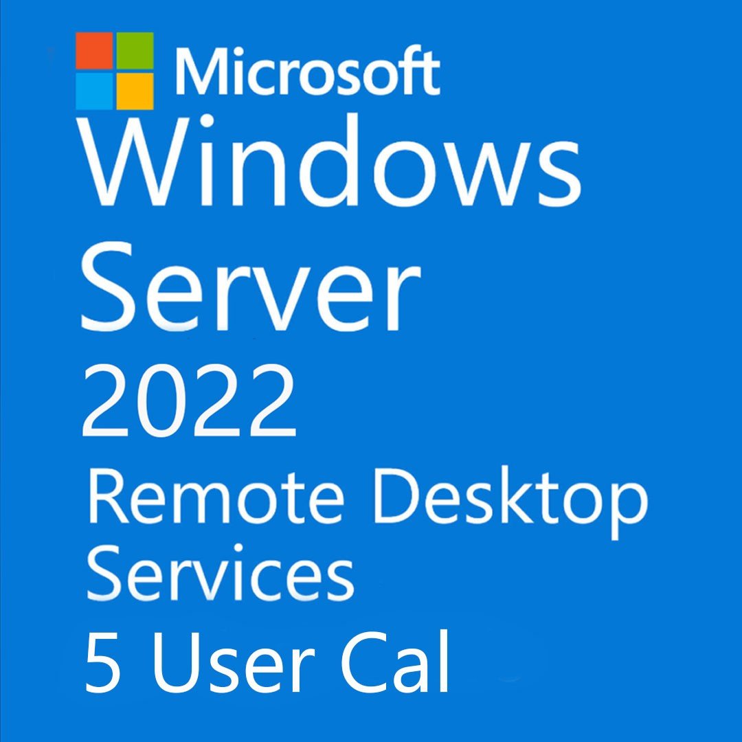 Windows Server 2022 Remote Desktop Services 5 User CAL
