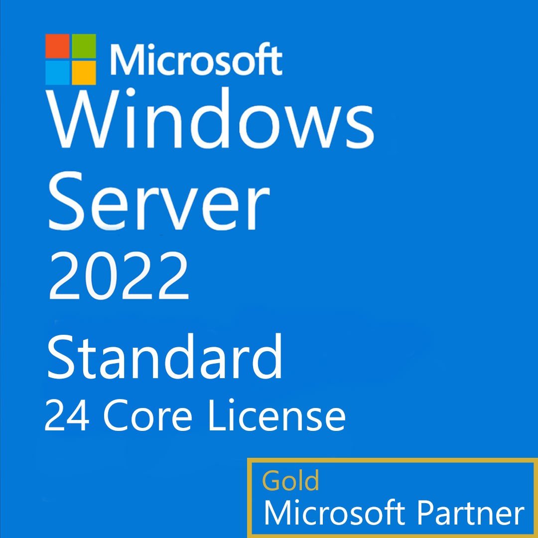 Windows Server 2022 Standard 24 Core License