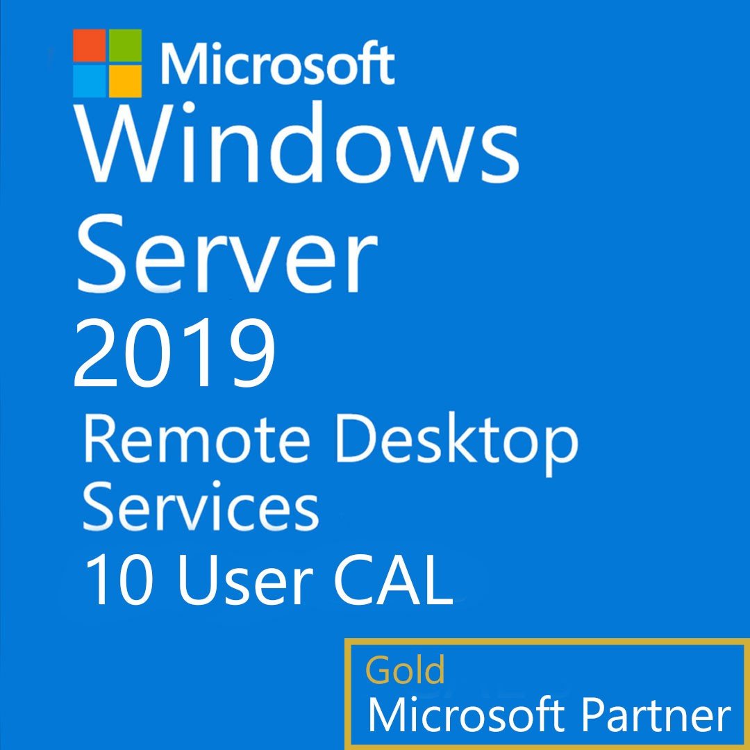Windows Server 2019 Remote Desktop Services 10 User CAL
