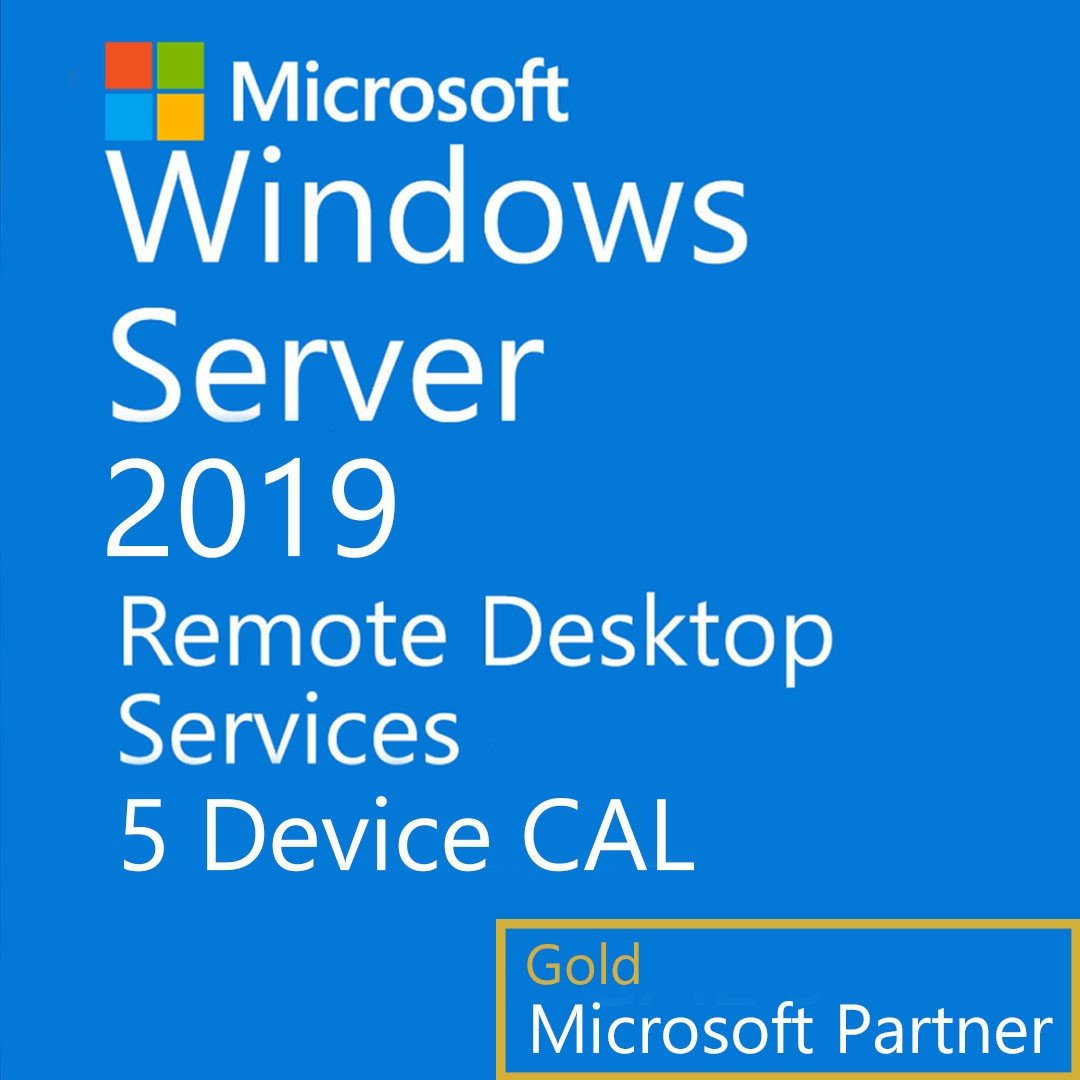Windows Server 2019 Remote Desktop Services 5 Device CAL