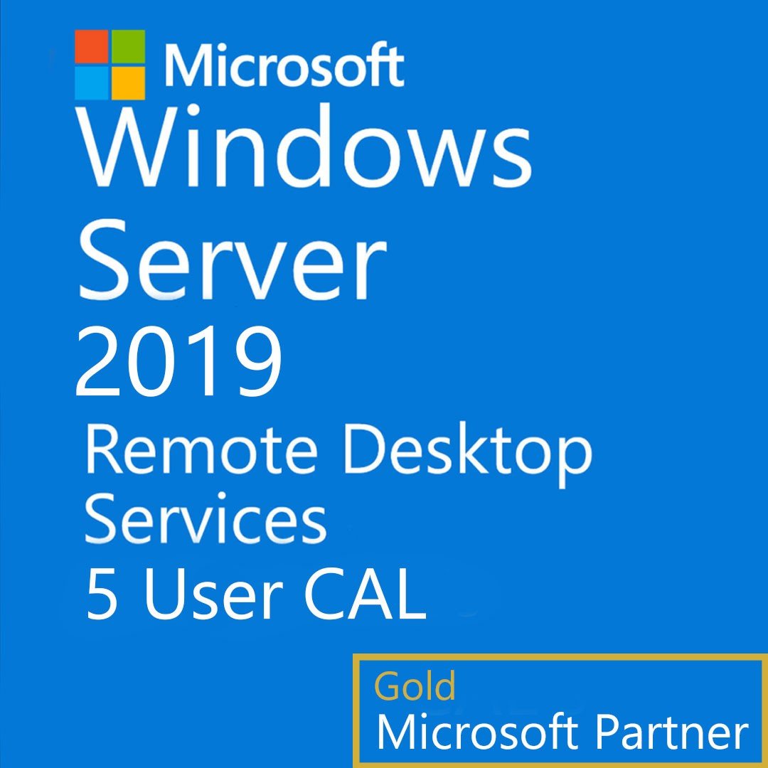 Windows Server 2019 Remote Desktop Services 5 User CAL