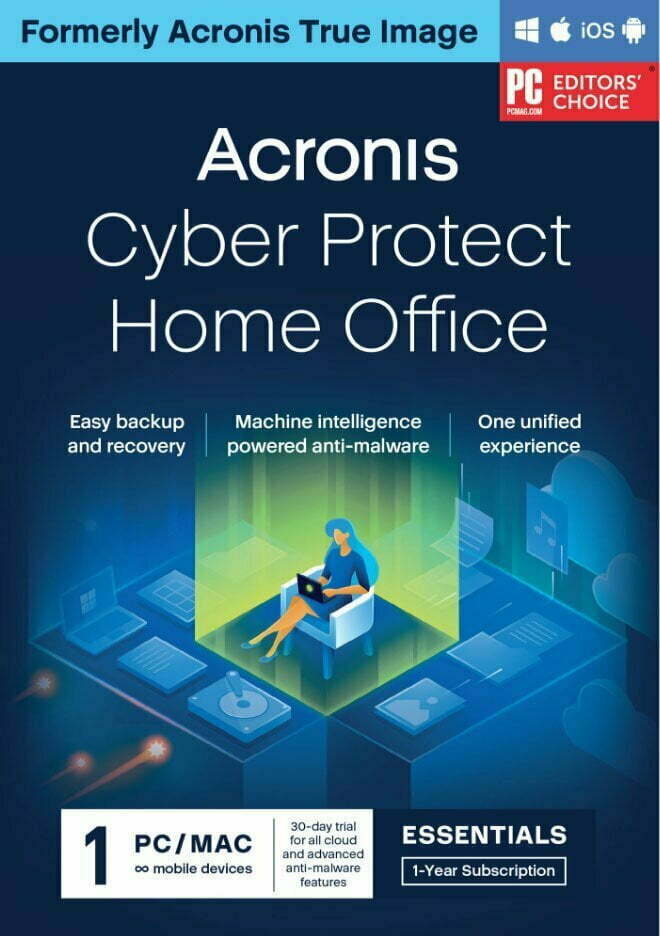 Acronis Cyber Protect Home Office Essentials