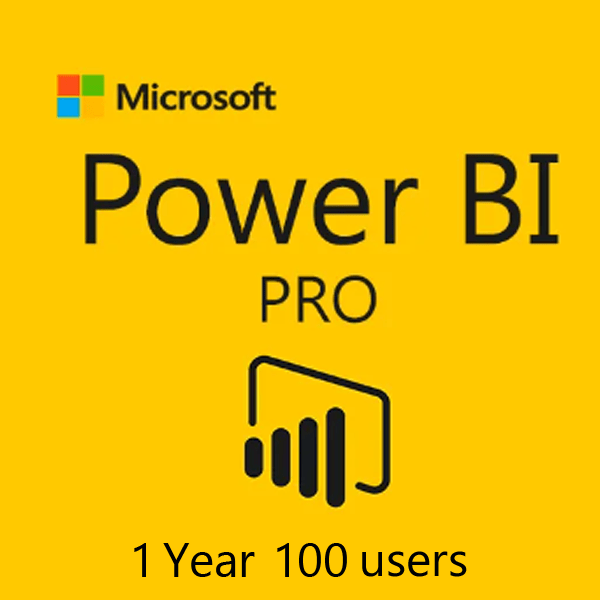 Microsoft-Power-BI-1-Year-100-Users
