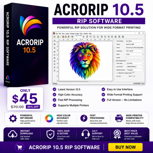 AcroRip 10.5 RIP Software