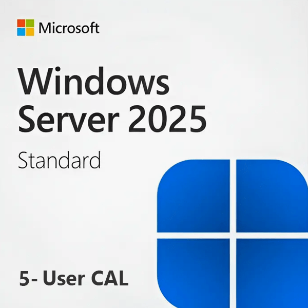 Windows Server 2025 Standard 5 User CAL
