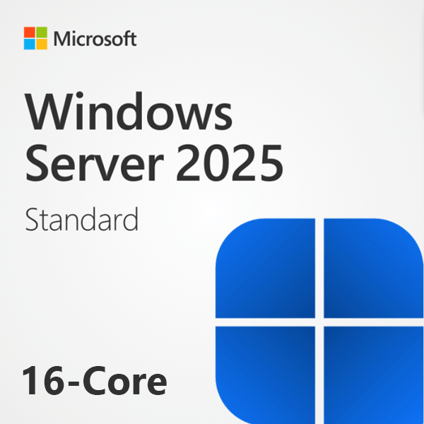 Windows Server 2025 Standard 16 Core