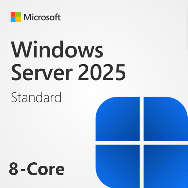 Windows Server 2025 Standard 8 Core